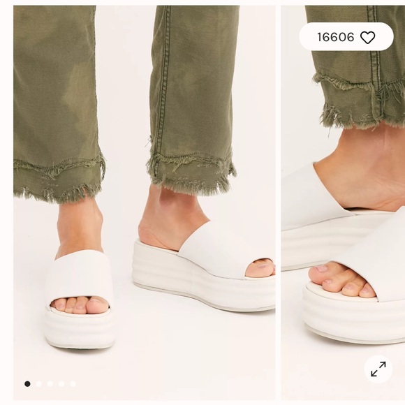 Free People Harbor Flatform Sandals - Picture 4 of 4